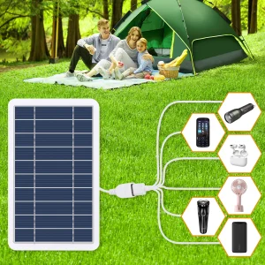 2W Solar Panel With USB Waterproof